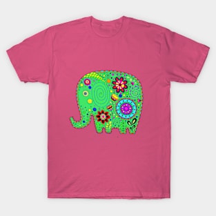 Mandala Zen Elephant T-Shirt